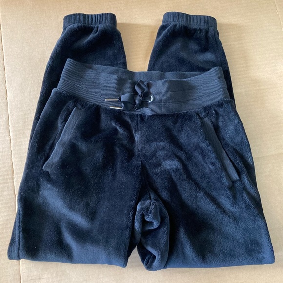 Athleta Double Cozy Karma Recover Jogger size XS velour - Picture 14 of 16